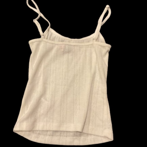 Edikted, UNWORN, White tank top with pink bow, Xs - Picture 3 of 3